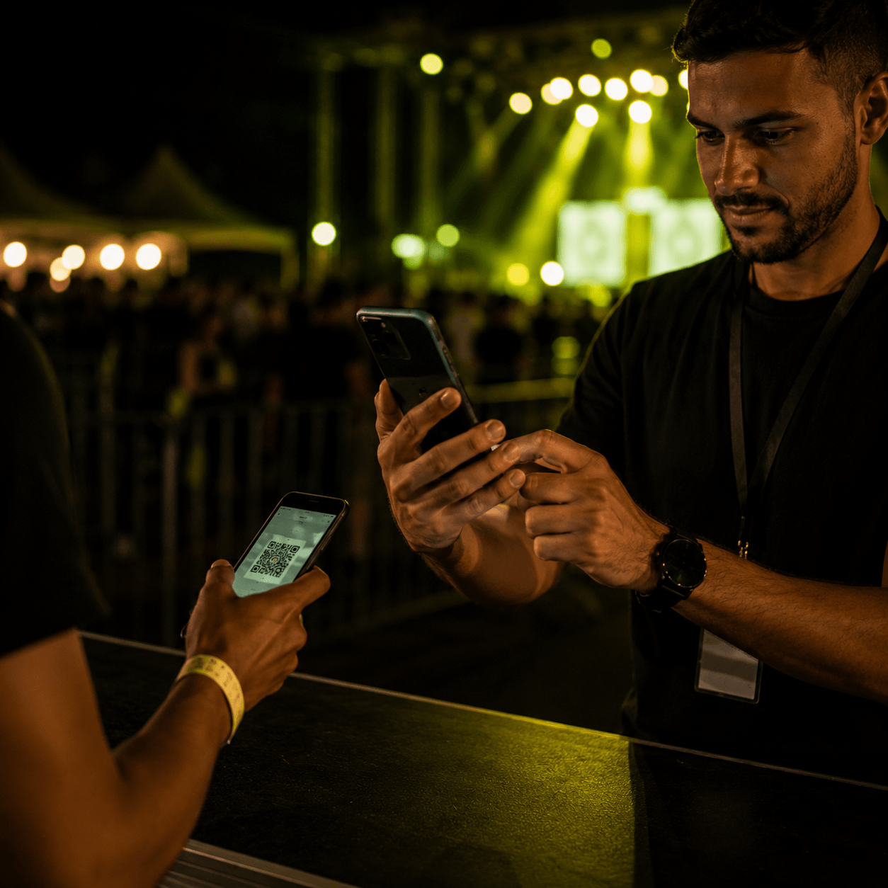 Cartão cashless físico e virtual para eventos